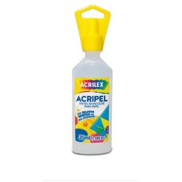 Acripel Efeito Relevo 3D 806 Incolor 35Ml Acrilex