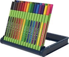 Kit 32 Cores Caneta Fineliner Line-up Schneider Ponta Fina