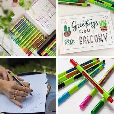 Kit 32 Cores Caneta Fineliner Line-up Schneider Ponta Fina