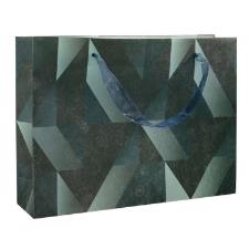 Sacola Pl�stica Para Presente Abstrato Horizontal DAC