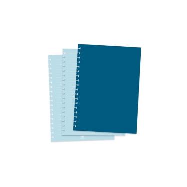 Refil Caderno Smart Universit�rio (Grande) Folhas Azuis - 48 Fls - Dac