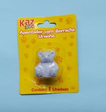 Apontador Com Borracha Ursinho Kaz