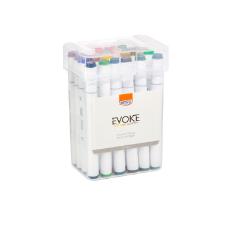MARCADOR BRW ARTISTICO EVOKE DUAL MARKER C/24 DM2400