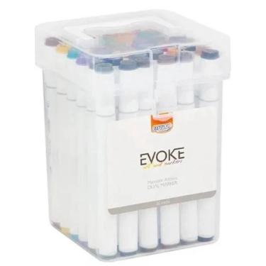 MARCADOR BRW ARTISTICO EVOKE DUAL MARKER C/36 DM3600