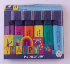 MARCA TEXTO STAEDTLER TEXTSURFER 6 CORES 364C6HA