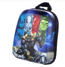 Lancheira de Costas Marvel Imperme�vel Infantil R�gida - Diplomata