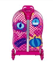 Mochila Escolar Rodinhas (Mochilete) Princesa Cinderela Diplomata