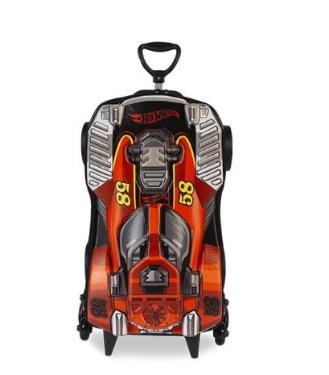 Mochila Escolar (Mochilete) 3D Carros Hot Wheels Dune Diplomata