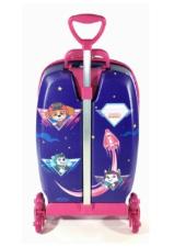 Mochila Escolar Rodinhas (Mochilete) Paw Patrol Skye Jet Diplomata