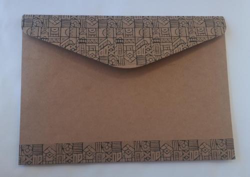 ENVELOPE DELLO VERTICAL A5 KRAFT TRIBAL 0011030048