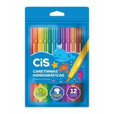Canetinha Hidrogr�fica 12 Cores Lav�vel Cis