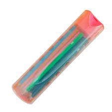 L�pis de cor CIS Criatic Color Case Rosa 12 cores