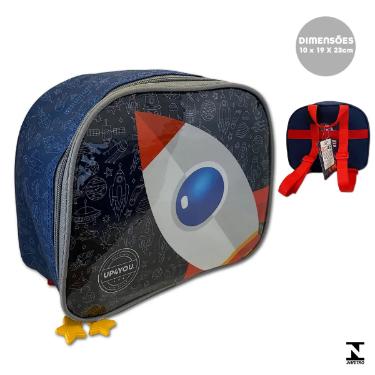 Lancheira T�rmica Up4you Foguete Azul Luxcel
