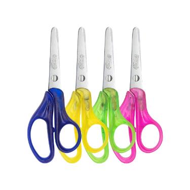 TESOURA BRW ESCOLAR ZOOM SORTIDA TE1304