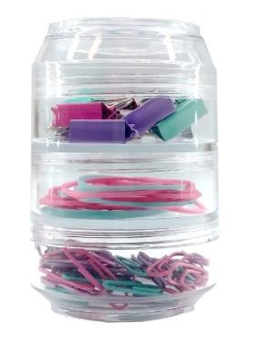 KIT OFFICE BRW SOUL LATA COR PASTEL CL0020