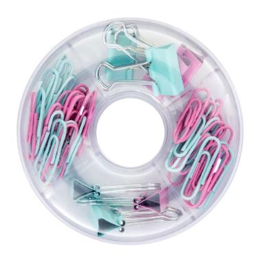 KIT OFFICE BRW SOUL DONUTS COR PASTEL CL0012