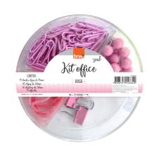Kit Office Clipes/Binders/Alfinetes/El�sticos BRW