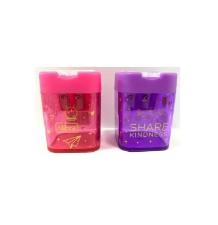 Apontador  Com Dep�sito Doodles Sortidos 02 Furos Tilibra