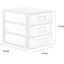 Organizador 3 Gavetas Micro Monte L�bano 1220