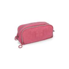 Estojo Triplo Tecido Crinkle Rosa Up4You