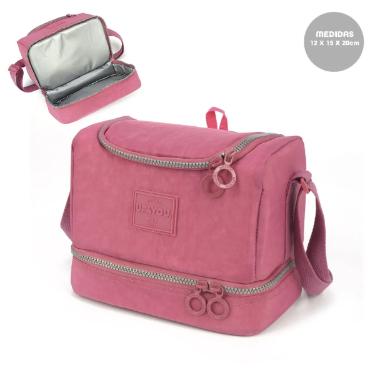 Lancheira T�rmica Tactel Vinho Luxcel LA51682UP-VI Up4you