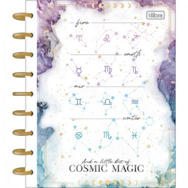 CADERNO TILIDISCO CAPA DURA COLEGIAL 10 MAT�RIAS MAGIC 160 FOLHAS