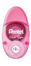 Cola em Fita 6mm x 12m Rosa Pentel