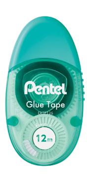 Cola em Fita 6mm x 12M Verde Pentel