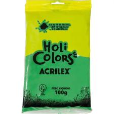 P� Colorido Holi Colors Verde Acrilex