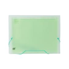 PASTA SANFONADA 12 DIVISOES COLORIDAS A4 - NEON VERDE YES