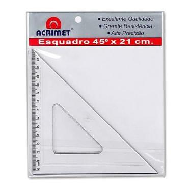 ESQUADRO 45� 21 CM 532.0 ACRIMET