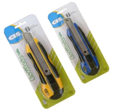 Estilete Retr�til Largo Emborrachado 168BC Cis