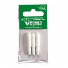 REFIL PINCEL QUADRO BRANCO PONTEIRA C/3 PILOT