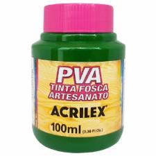TINTA PVA FOSCA 100ML 513 VERDE MUSGO ACRILEX
