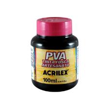 PVA TINTA FOSCA PARA ARTESANATO 100ML PRETA ACRILEX