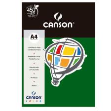 PAPEL CANSON COLOR A4 180G 10FLS VERDE ESCURO