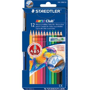 L�pis de Cor Staedtler Noris Club Aquarel 12 Cores