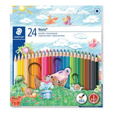 L�PIS DE COR AQUARELAVEL NORIS CLUB 24 CORES STAEDTLER