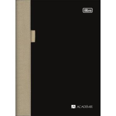 Caderno Sketchbook Espiral Capa Pl�stica e Borda de Tecido 21,5 X 27,9 Cm Acad�mie Sense 128 G 70 Folhas Tilibra