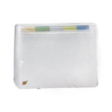 PASTA SANFONADA 31 DIVIS�RIAS A4 PP TRANSPARENTE - YES