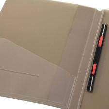 Pasta Grampo Mola A4 - Personaliz�vel - Transparente FUME Yes