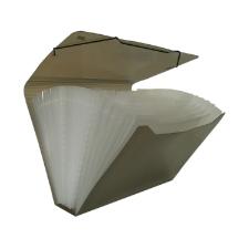 Pasta Sanfonada 31 Divisoes A4 - Transparente Fume Yes