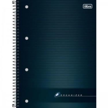 Caderno A4 Espiral Capa Dura 1x1 Organizer 100fls