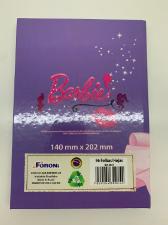 CADERNO BARBIE 1/4 BROCHURA 96 FOLHAS FORONI