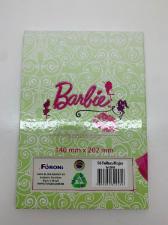 CADERNO BARBIE 1/4 BROCHURA 96 FOLHAS FORONI