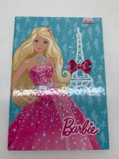 CADERNO BARBIE 1/4 BROCHURA 96 FOLHAS FORONI