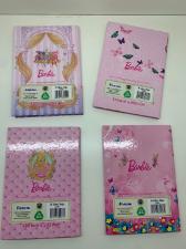 CADERNO BARBIE 1/4 BROCHURA 96 FOLHAS FORONI