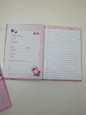 CADERNO BARBIE 1/4 BROCHURA 96 FOLHAS FORONI