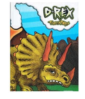 Caderno 1/4 Brochura Capa dura Pequeno d-rex -96 Fls -Tilibra