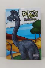 Caderno 1/4 Brochura Capa dura Pequeno d-rex -96 Fls -Tilibra